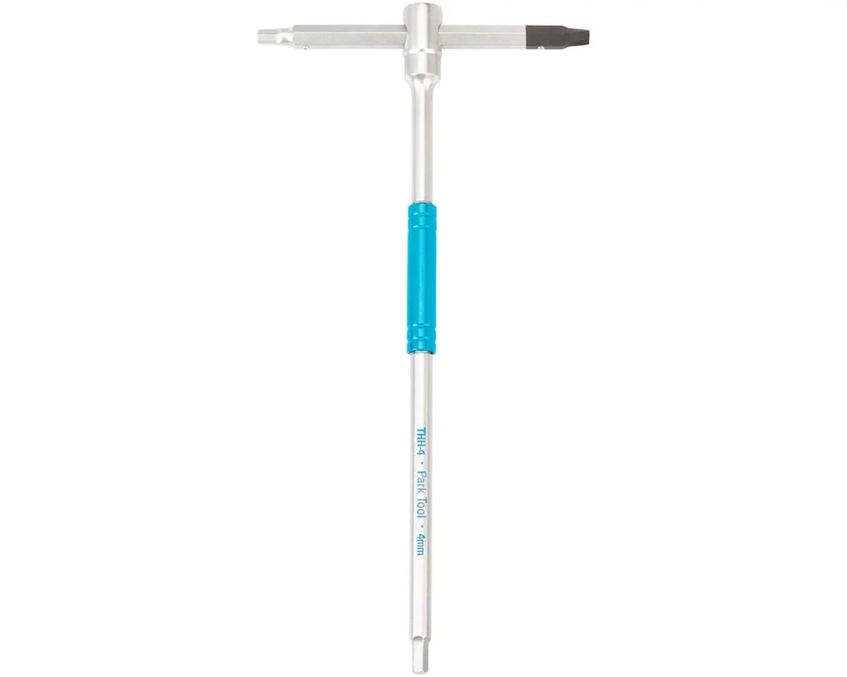 Park Tool THH Sliding T-Handle Hex Wrenches (Silver/Blue) (4mm)